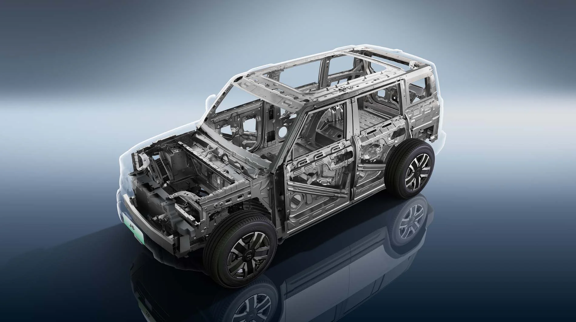 Wireless phone charging inside the JAECOO J5 EV